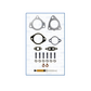 Turbo Stud & Gasket Fitting Kit For Toyota LandCruiser 1VDFTV 4.5L Turbo Diesel