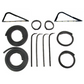 Ford F100 F250 F350 Door Window Vent Seal Bailey Channel Weather Strip Set 67-72
