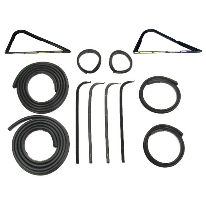 Ford F100 F250 F350 Door Window Vent Seal Bailey Channel Weather Strip Set 67-72