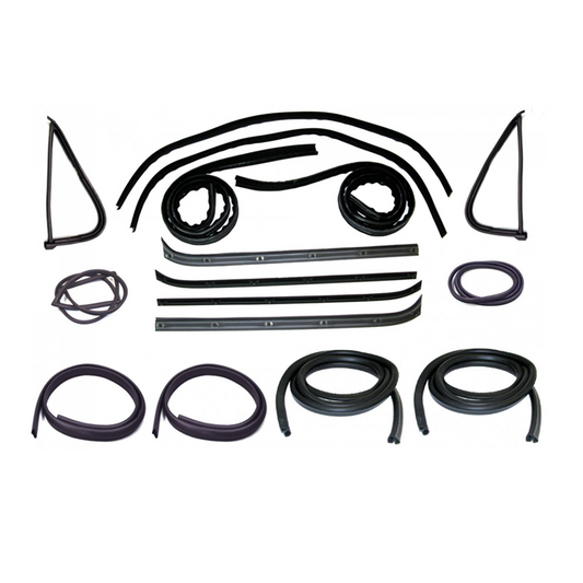Ford Bronco Windscreen Door Window Vent Bailey Channel Weather Strip Set 78-80