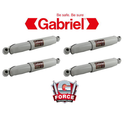 F100 F150 4X4 QUAD FRONT SHOCKS NEW GABRIEL SUITS F100 F150 BRONCO 410