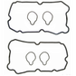 Valve Rocker Cover Gasket Set Kit for Subaru Impreza WRX GEE GHE 2.5L EJ25 EJ255